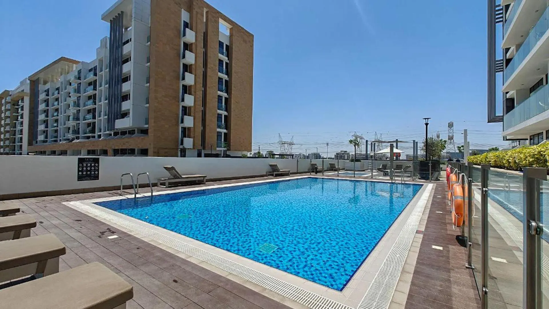 Stylish Studio Retreat In Riviera 33 Near Downtown Dubaj 0*,
