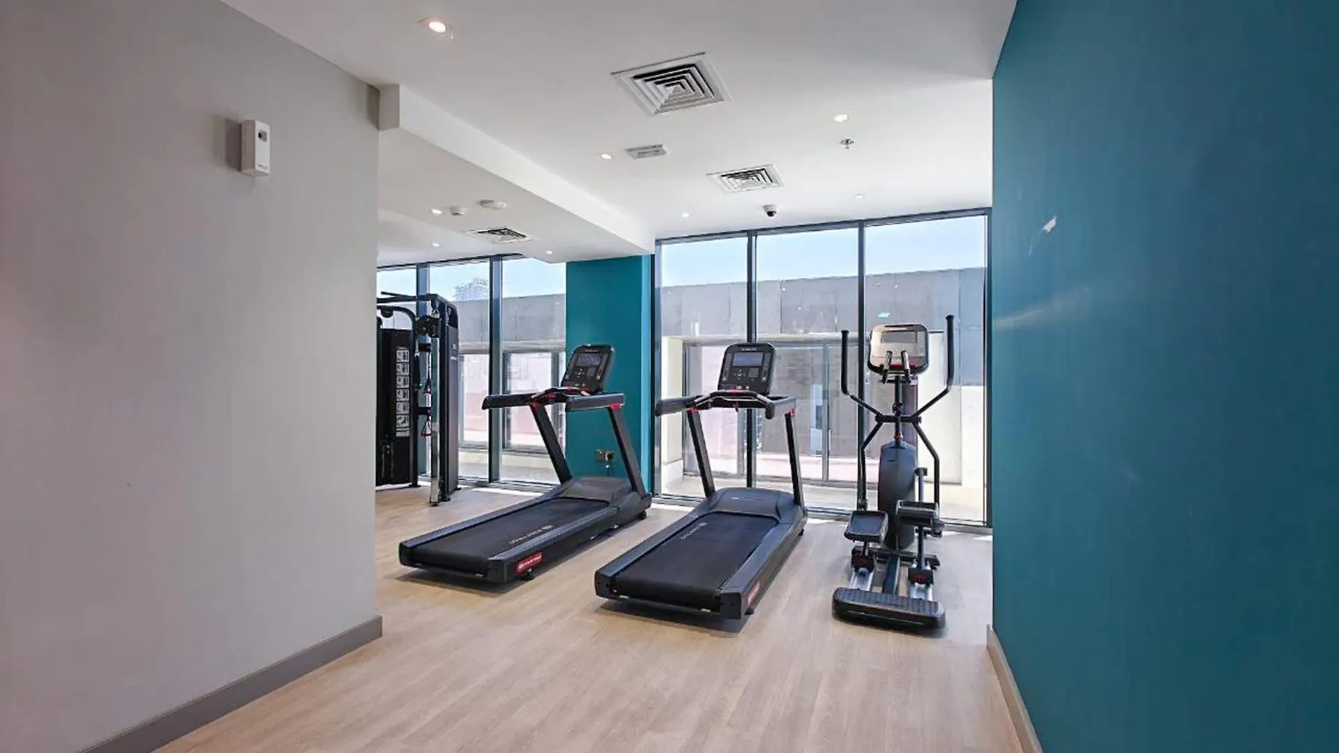 Stylish Studio Retreat In Riviera 33 Near Downtown Dubaj Apartmán