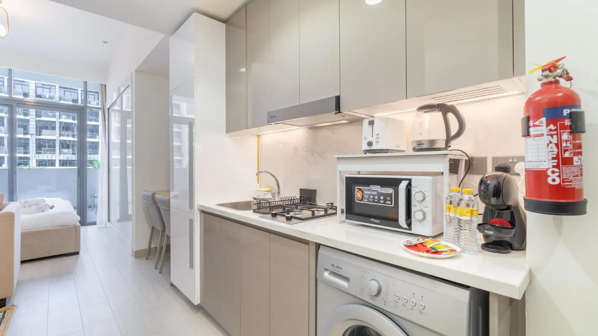 Apartmán Stylish Studio Retreat In Riviera 33 Near Downtown Dubaj Spojené arabské emiráty